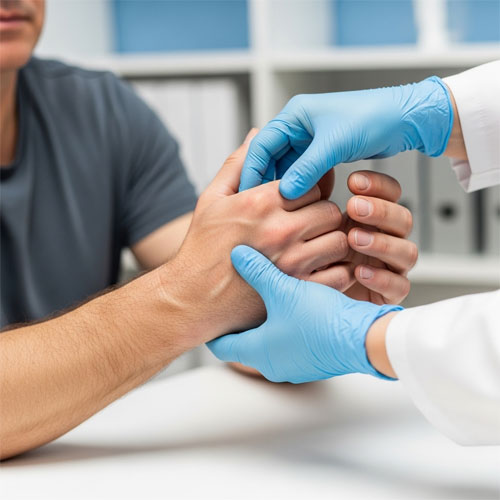 (PRP) treatment for the Hand